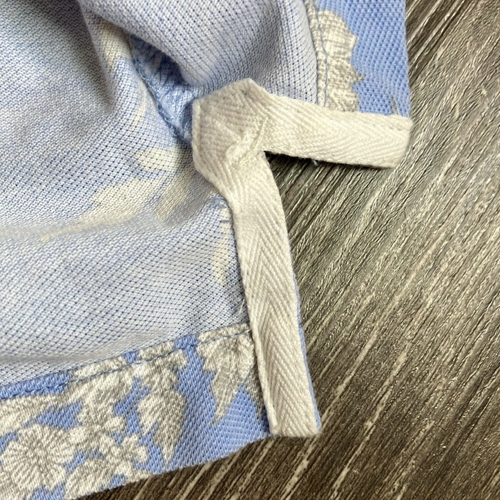 Stenstroms blue floral polo shirt - Picture 13 of 17